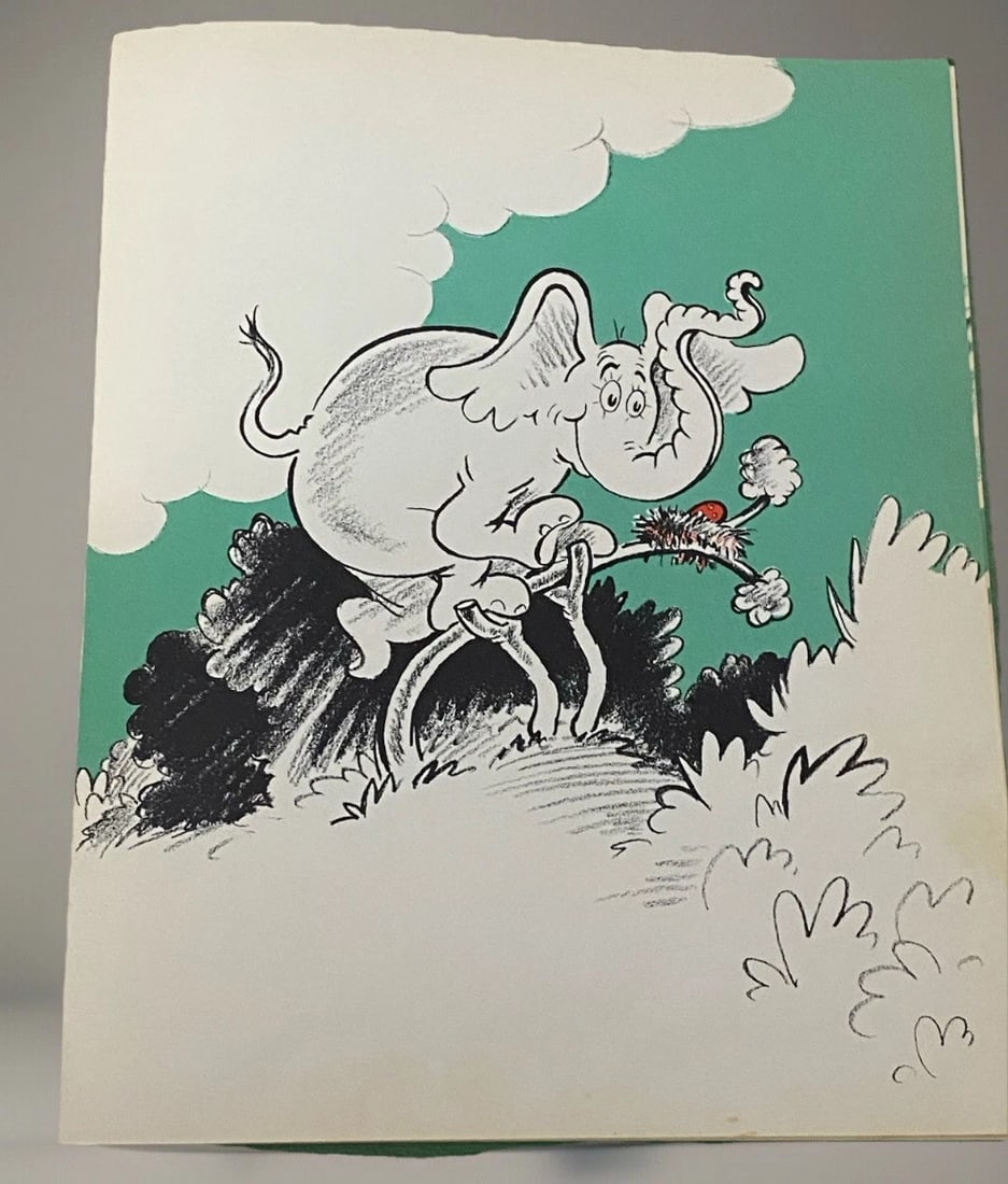 Dr. Seuss Children's Book - Horton Hatches The Egg First Edition Vintage 1940 - 4