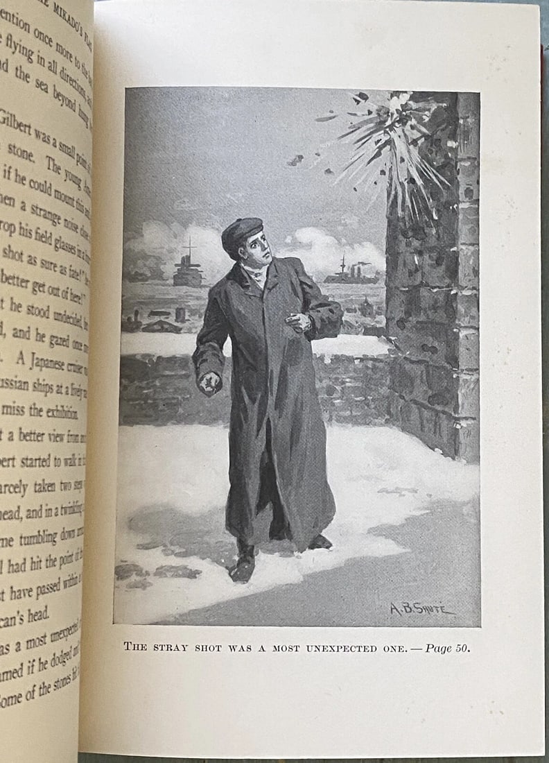 Under the Mikado's Flag by Edward Stratemeyer 1904 HC 1st Edition Illustrated - 10