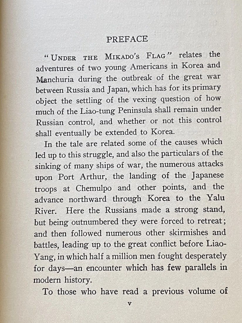 Under the Mikado's Flag by Edward Stratemeyer 1904 HC 1st Edition Illustrated - 14