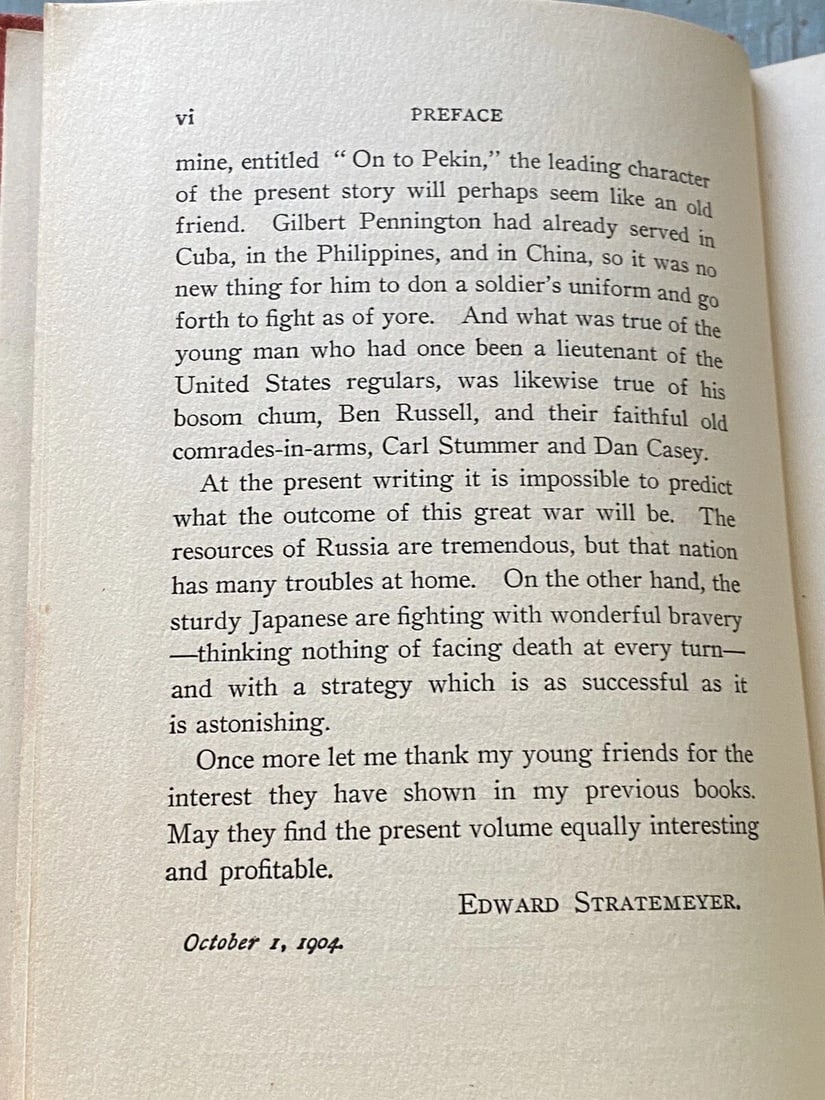 Under the Mikado's Flag by Edward Stratemeyer 1904 HC 1st Edition Illustrated - 15