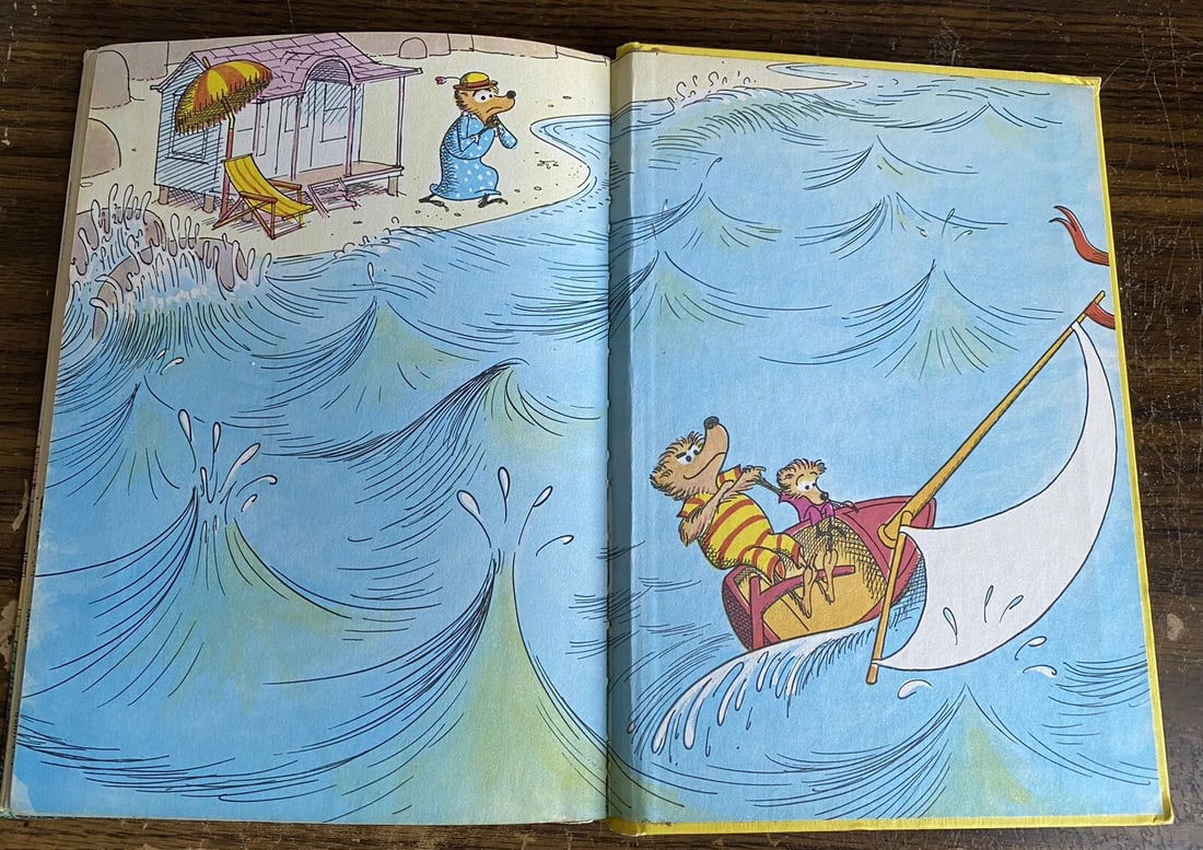 Dr Seuss The Bears' Vacation by Stan and Jan Berenstain 1968 Beginner BooksHC VG - 10