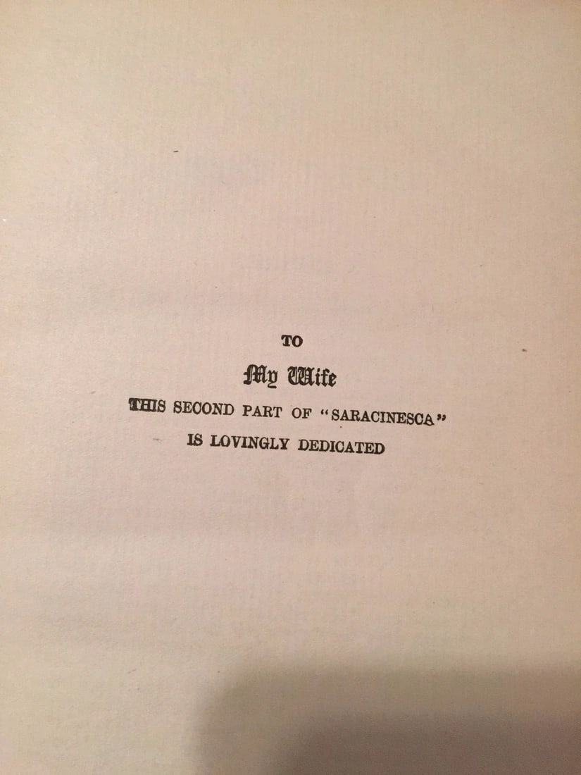 F. Marion Crawford SANT ILARIO 1888 P.F.Collier & Son HC - 8