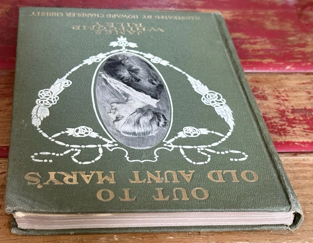 James Whitcomb Riley, Howard Chandler ChristyOUT TO OLD AUNT MARY'S 1stEd/Print - 7
