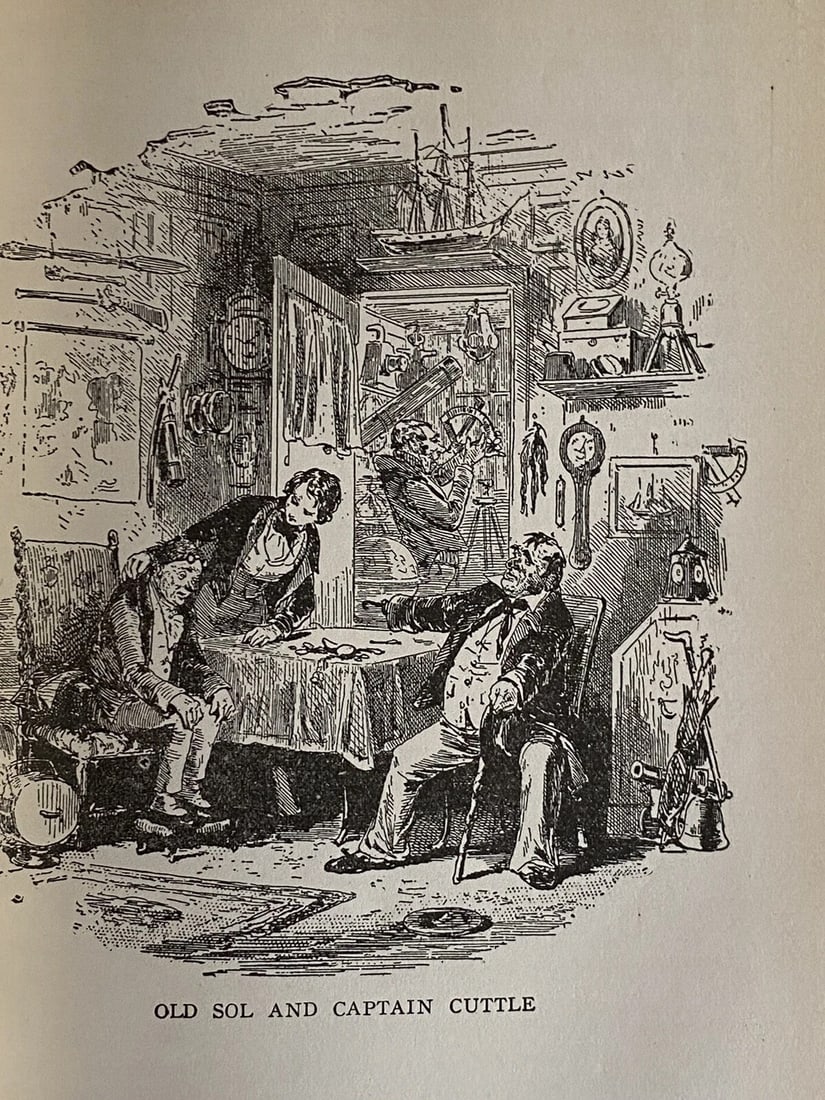 Charles Dickens Dombey and Son Clear Type Edition Books Inc HC 1930’s V Good - 9