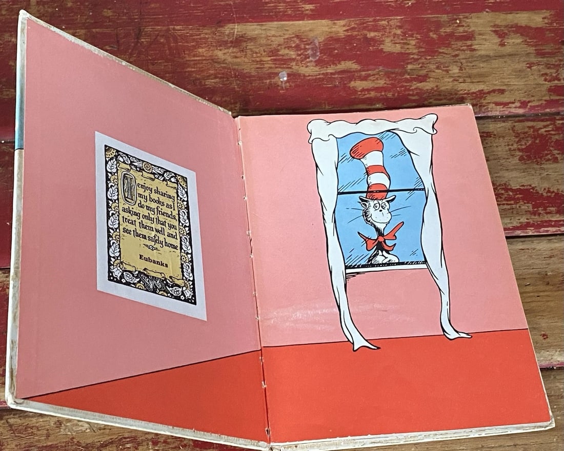 » RARE Cat in the Hat Comes Back - Dr. Seuss 1958 - TRUE 1st/1st Printing - 6