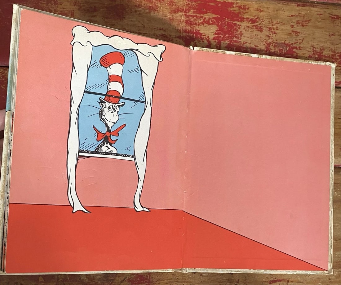 » RARE Cat in the Hat Comes Back - Dr. Seuss 1958 - TRUE 1st/1st Printing - 7