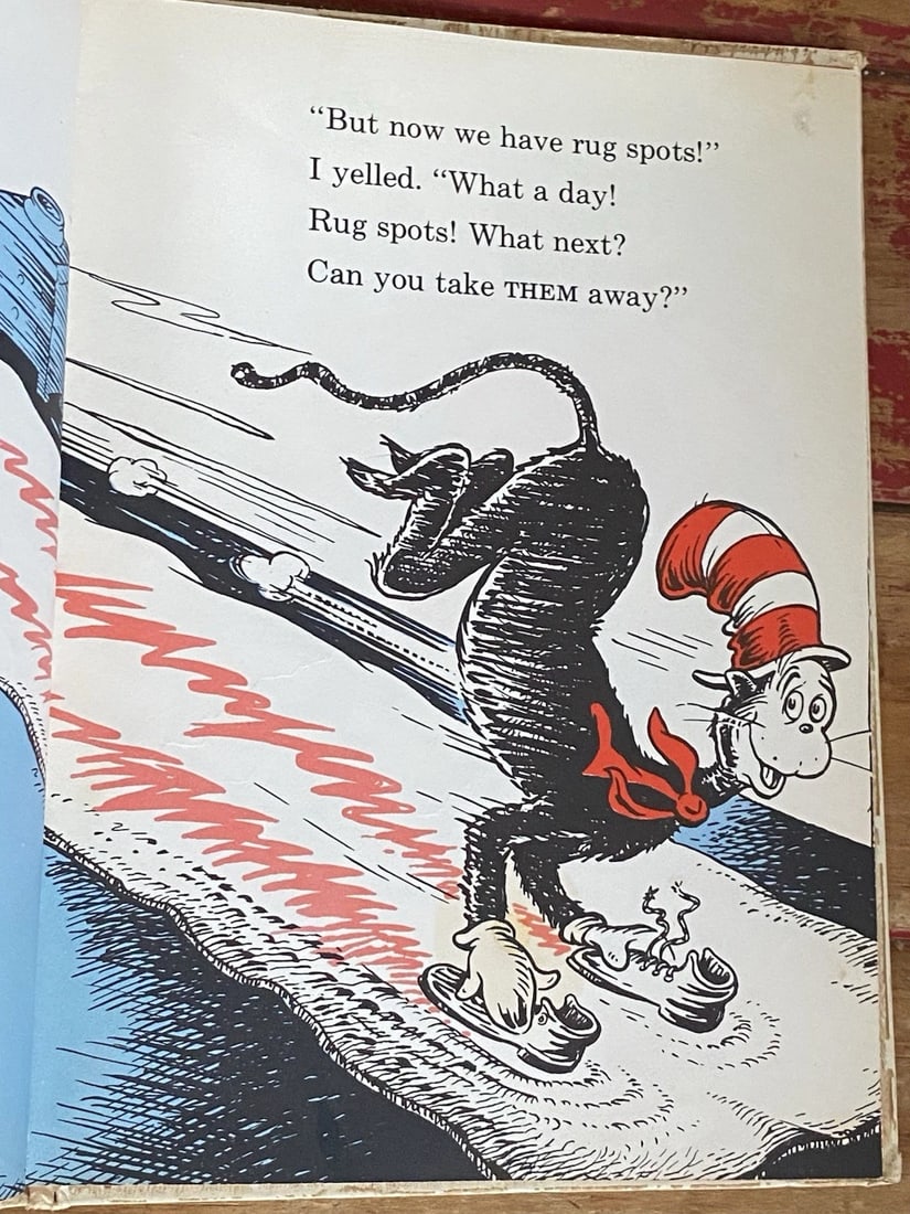 » RARE Cat in the Hat Comes Back - Dr. Seuss 1958 - TRUE 1st/1st Printing - 9