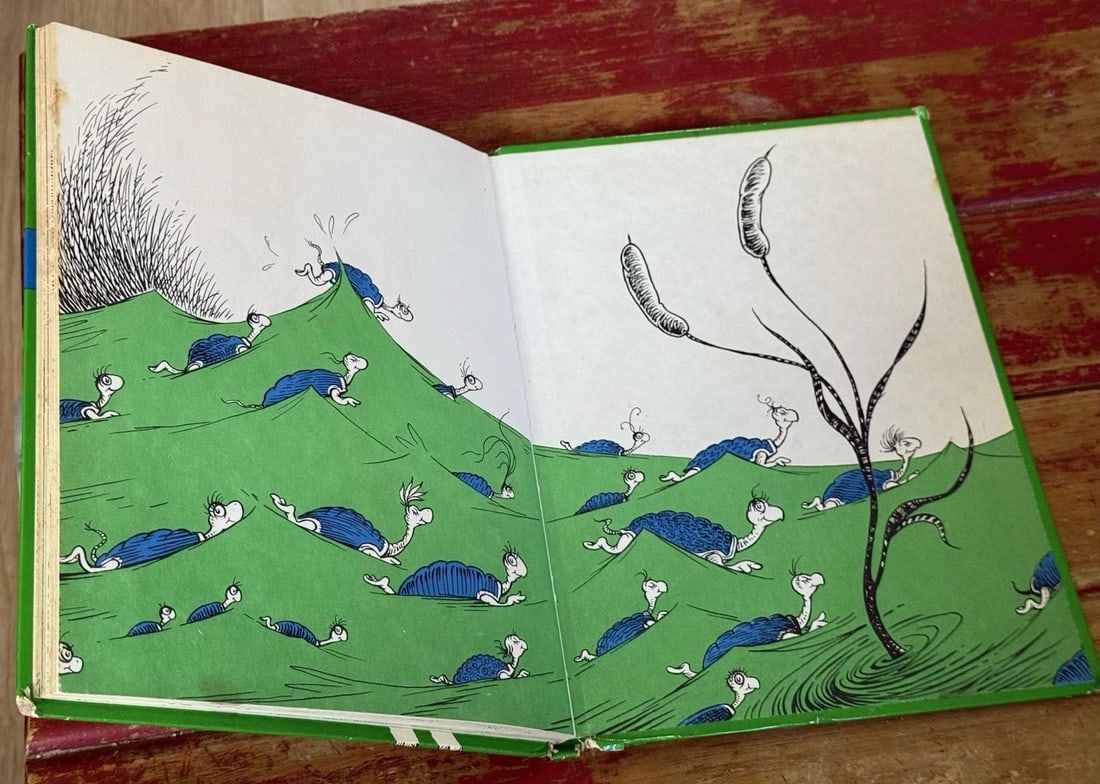 Yertle the Turtle And Other Stories Dr. Seuss HC 1st Ed 1958 Early Print Good - 10