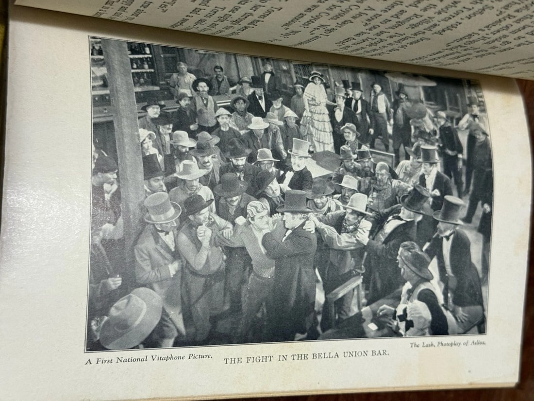 THE LASH: Photoplay Title of Adios by The Bartletts 1936 HCGrosset Author’sLtdEd - 10