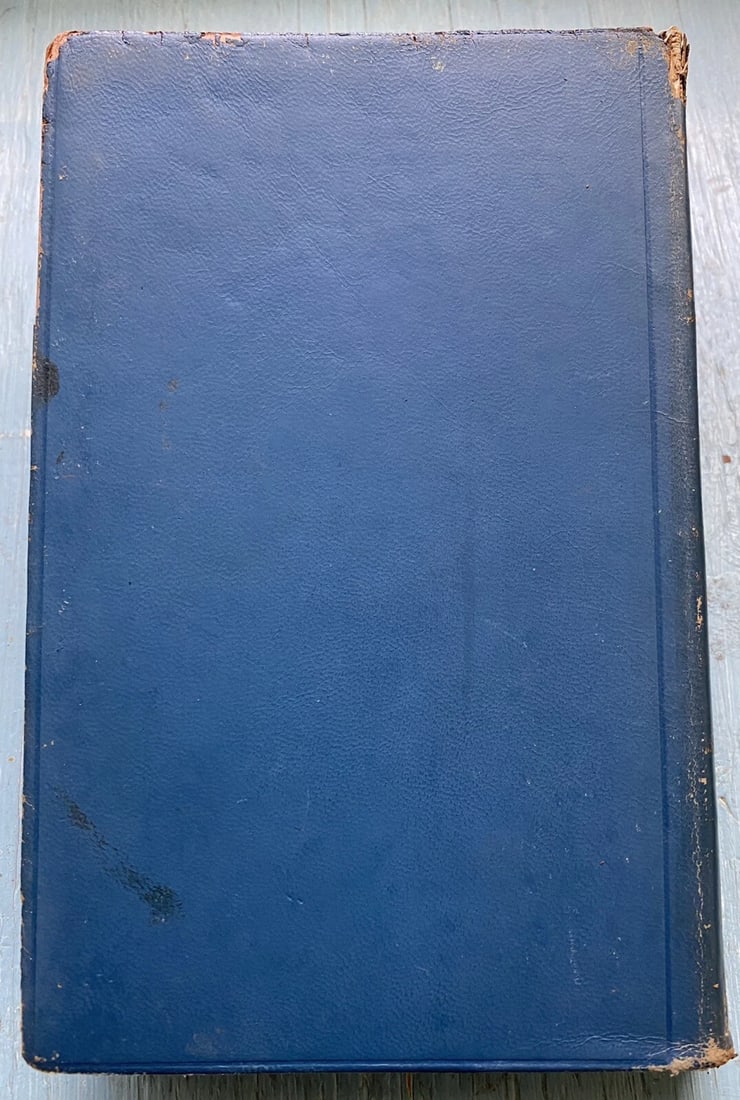 Antique Book A Mummer’s Tale Anatole France Blue Leather 1923 Dodd Mead - 4