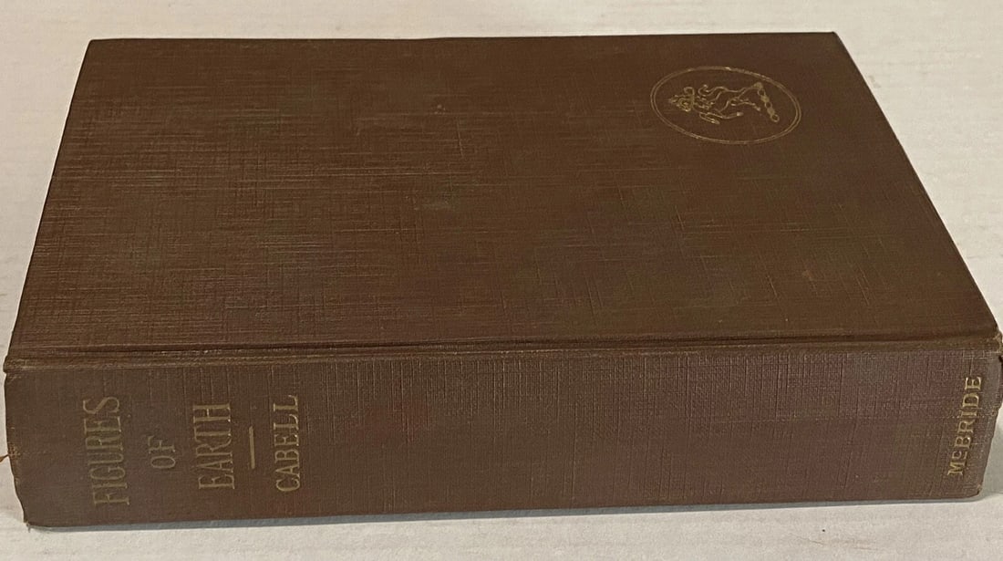 Figures Of Earth By Cabell, James Branch 1923 McBride HC 1st Edition Very Good - 6