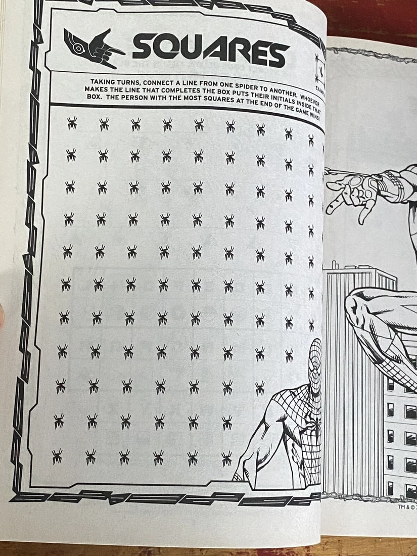 The Amazing Spider-Man Jumbo Coloring And ActivityBook Bendon Very Good 2012 - 10