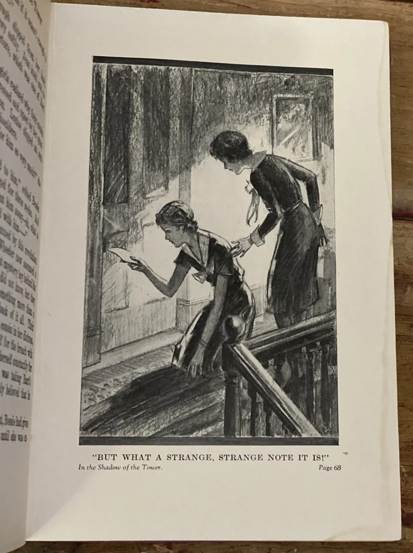 The Dana Girls In the Shadow of the Tower FIRST Edition 1934 Carolyn Keene VG - 13