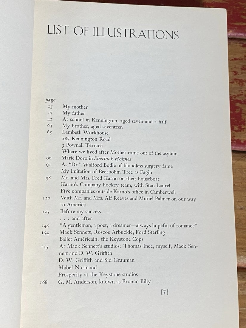 MY AUTOBIOGRAPHY Charles Chaplin HC 1st Ed. 1st Print (Stated) Illust. Very Good - 11