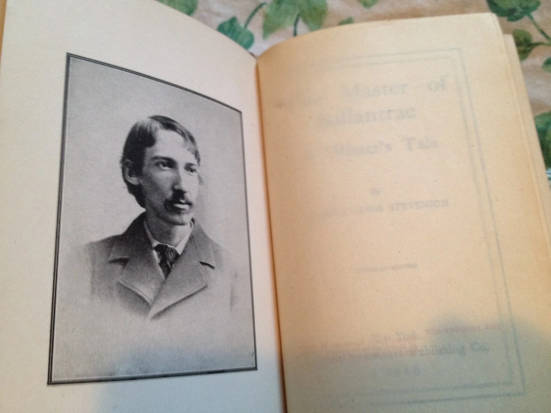 THE MASTER OF BALLANTRAE R.L.Stevenson Medallion Ed. HC 1916 CurrentLiterature - 3