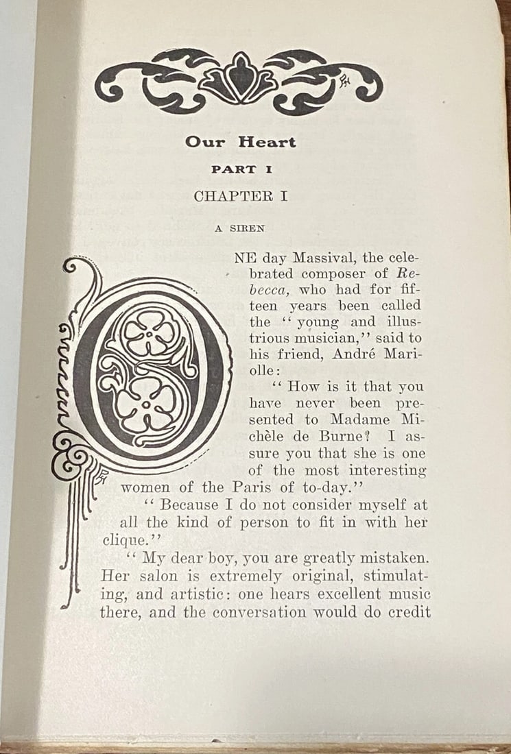 Guy De Maupassant Our Heart, The Snip1910 Pearson Ltd. Ed. #173/1000 Illustrated - 5