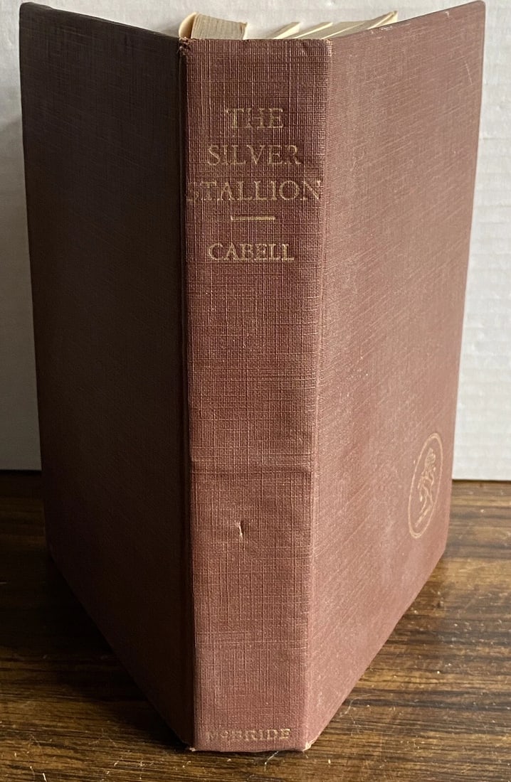 1st Edition 1st Print The Silver Stallion James Branch Cabell 1926 HC VGood - 3