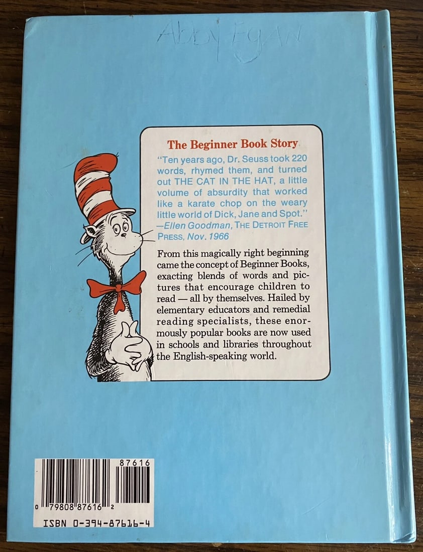 I Want to Be Somebody New! by Robert Lopshire Dr. Seuss Beginner Book 1986 VG - 5