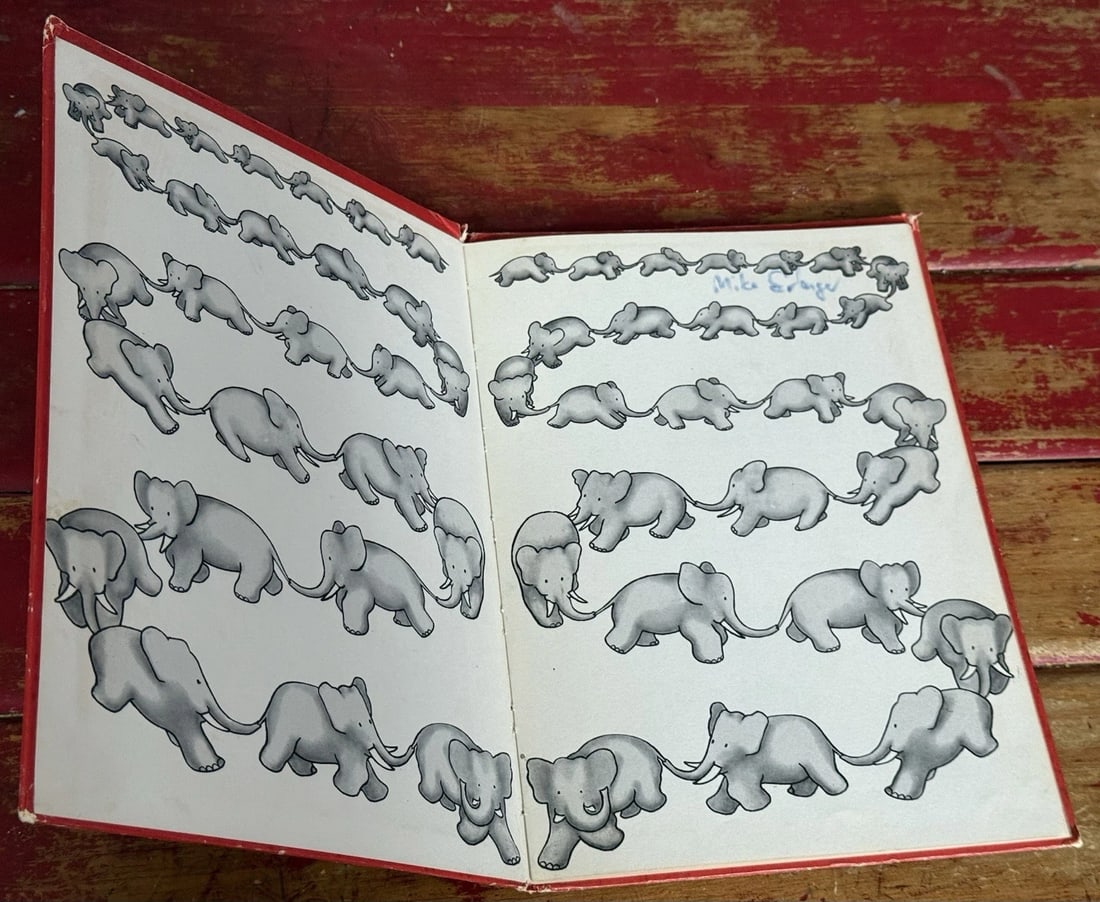 Babar’s Castle by Laurent De Brunhoff 1st Ed.1962 Random House HC Illustrated - 8