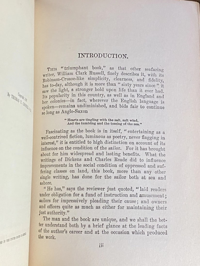 TWO YEARS BEFORE THE MAST Richard H Dana 1907 COLOR ILLUSTRATIONS HC RARECrowell - 7