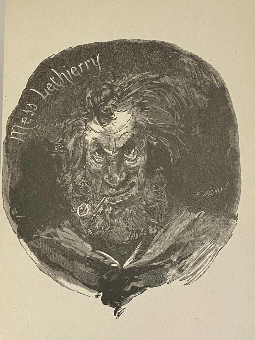 Victor Hugo’s Novels Toilers Of The SeaVol. I Illustrated 1887Library Edition - 12