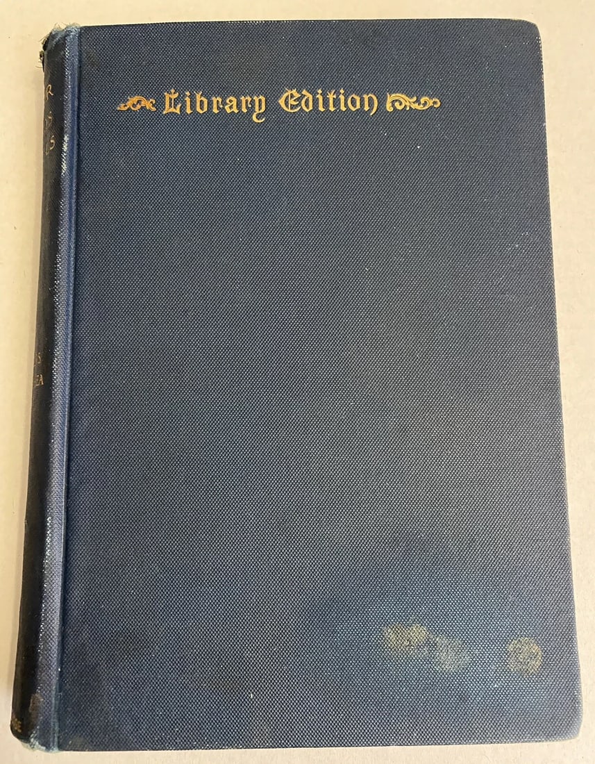 Victor Hugo’s Novels Toilers Of The SeaVol. I Illustrated 1887Library Edition - 2