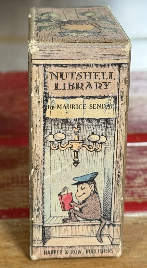 NUTSHELL LIBRARY by Maurice Sendak/ Harper & Row, 1962 (4 Mini Books) - 12