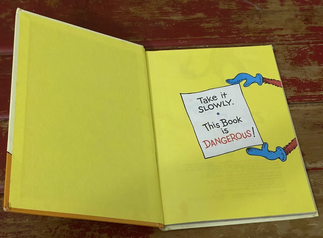 Fox In Socks by Dr. Seuss 1993 Random House Hardcover Very Good - 7