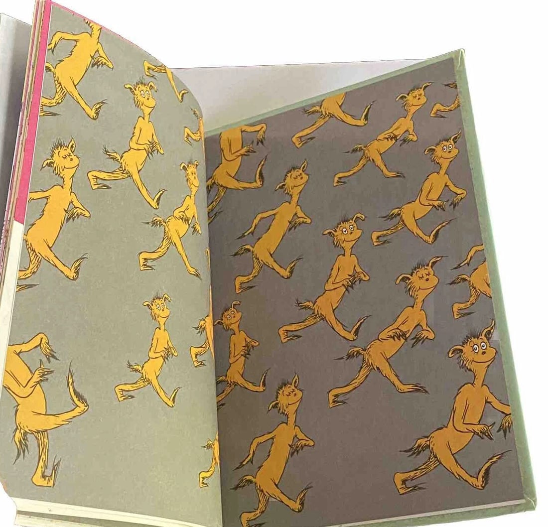 THE FOOT BOOK Dr. Seuss Grolier 1stEd Reprint 1993 Like New HC No Writing RARE - 12