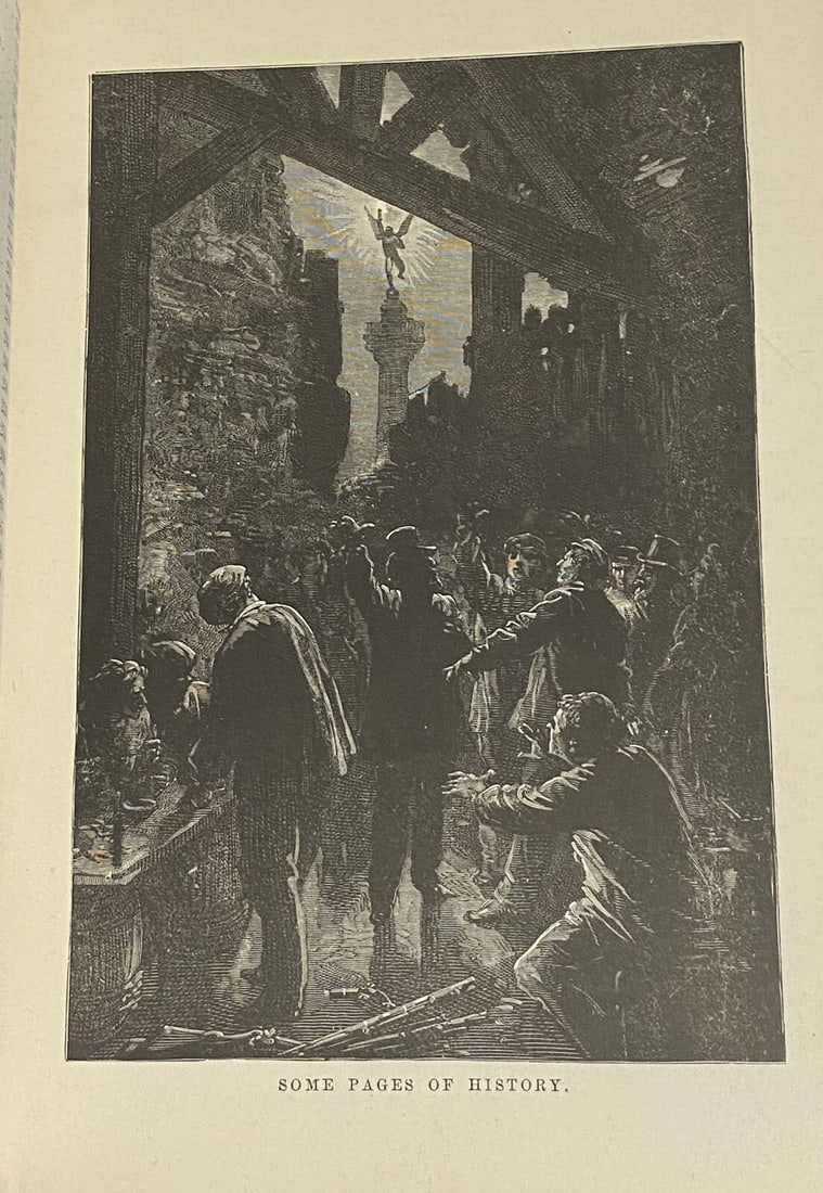 Les Miserables Victor Hugo Vol. IV Illustrated 1886 Library Edition HC VGood - 10
