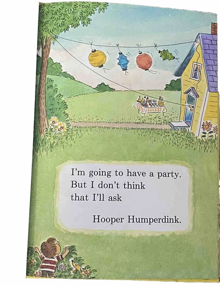 Dr Seuss, as Theo LeSieg HOOPER HUMPERDINK? NOT HIM! 1976 1st BC ED/Print RARE - 10