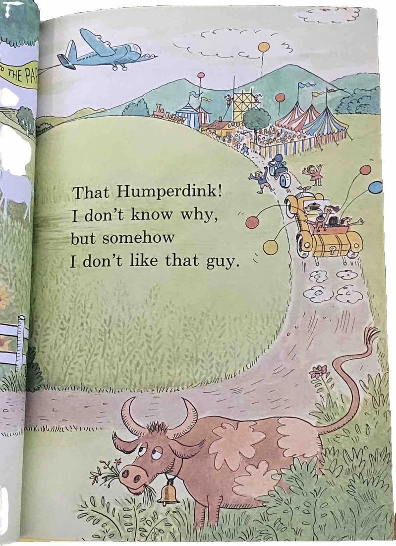 Dr Seuss, as Theo LeSieg HOOPER HUMPERDINK? NOT HIM! 1976 1st BC ED/Print RARE - 12