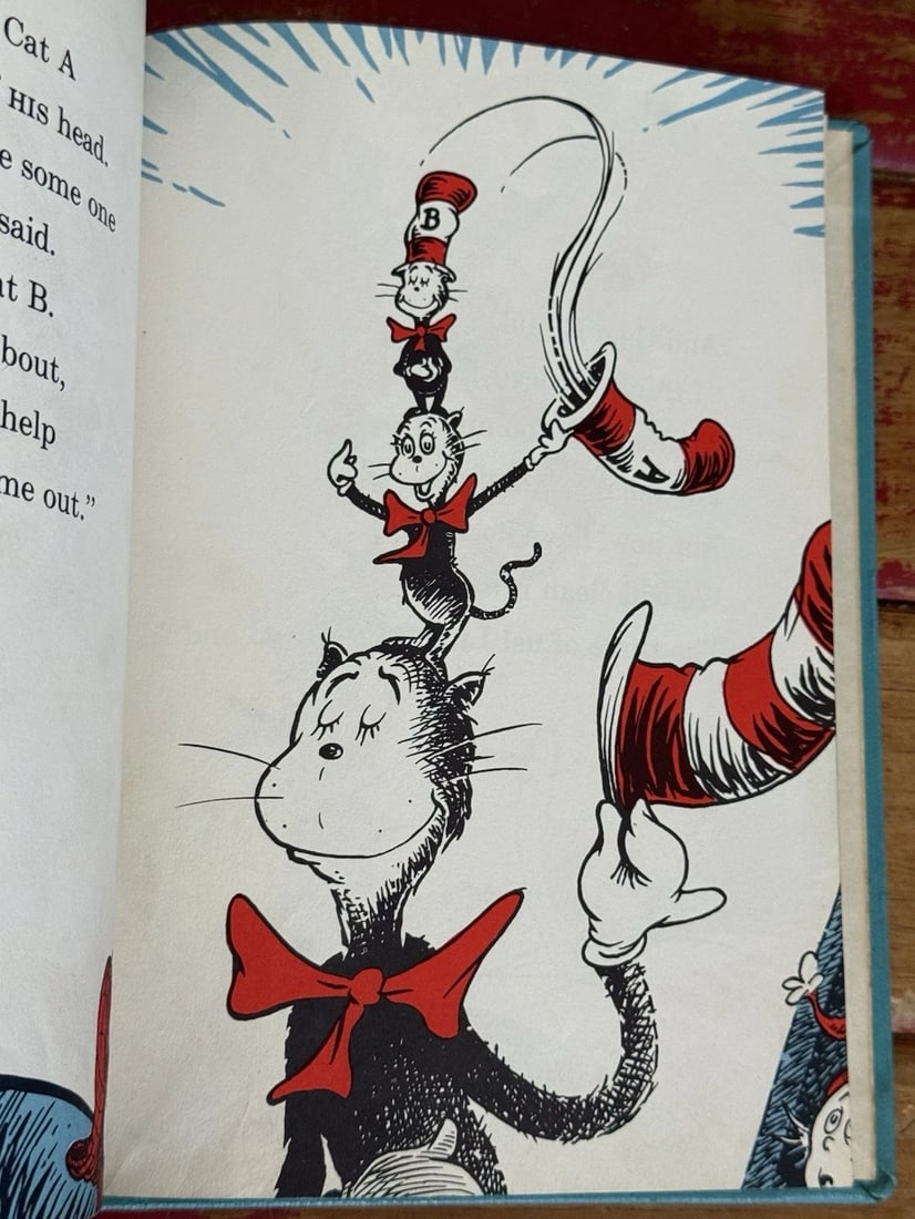 Dr Seuss The Cat in the Hat Comes Back First Edition 1958 HCVery Good Condition - 7