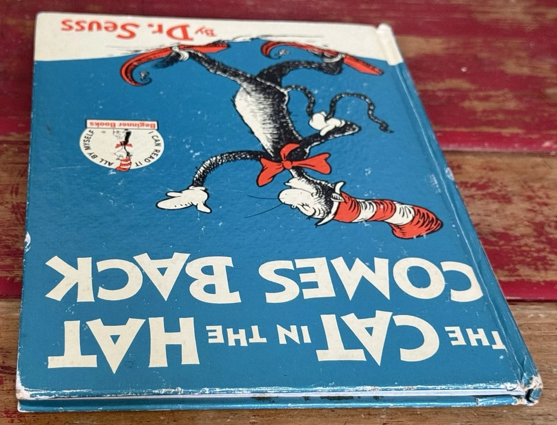 Dr. Seuss The Cat In The Hat Comes Back 1958 1st Educational Edition B-2 - 13