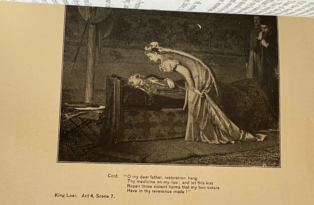 Shakespeare’s Works Elgin Ed. Deluxe Vol.XIV King Lear, The Tempest 1901 Morris - 14