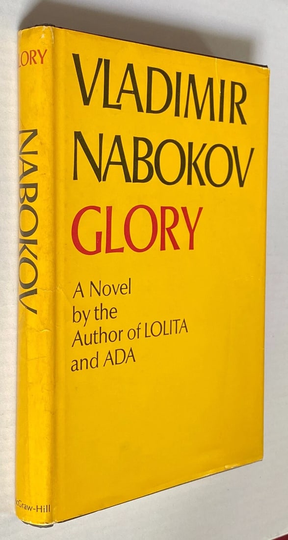 Glory by Vladimir Nabokov 1971 First American Edition HC/DJ McGraw HillVery Good - 6