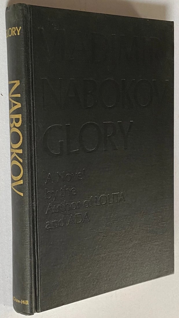 Glory by Vladimir Nabokov 1971 First American Edition HC/DJ McGraw HillVery Good - 9