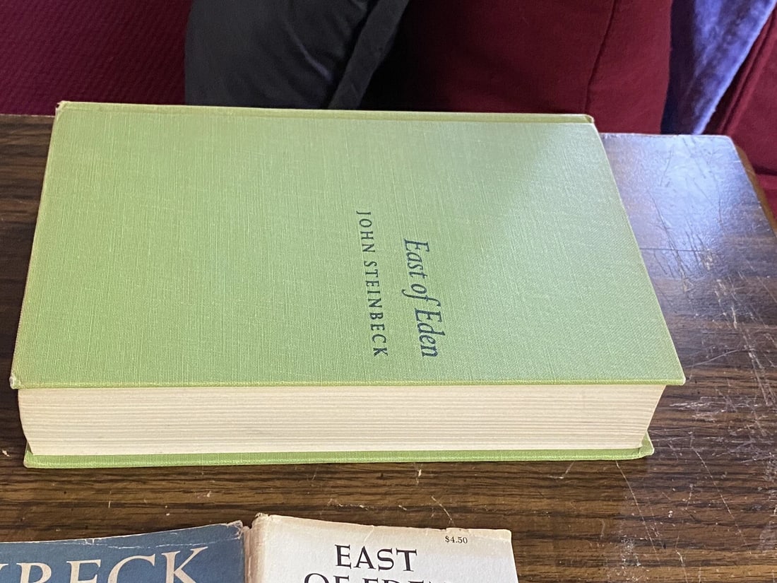 EAST OF EDEN John Steinbeck 1ST ED. 2nd PRE Publication Print HC/DJ Viking 1952 - 15