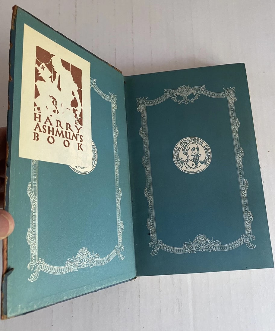 Antique Book The Opinions Of Jerome CoignardAnatole FranceLeather 1924 Dodd Mead - 11