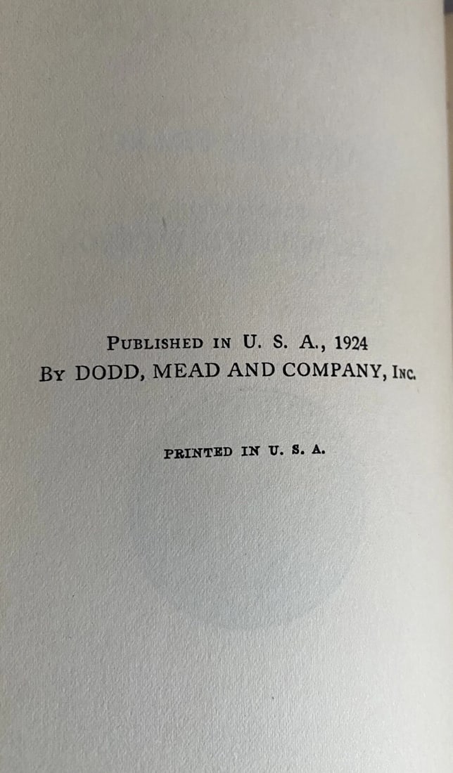 Antique Book The Opinions Of Jerome CoignardAnatole FranceLeather 1924 Dodd Mead - 3
