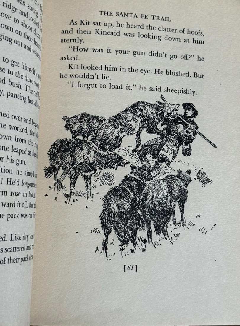 THE STORY OF KIT CARSON Edmund Collier 1953 First Edition/Print HC Grosset VGood - 9