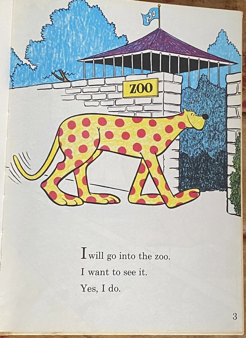 PUT ME IN THE ZOO Robert Lopshire 1960 1st Book Club Edition Early Print VGood - 8