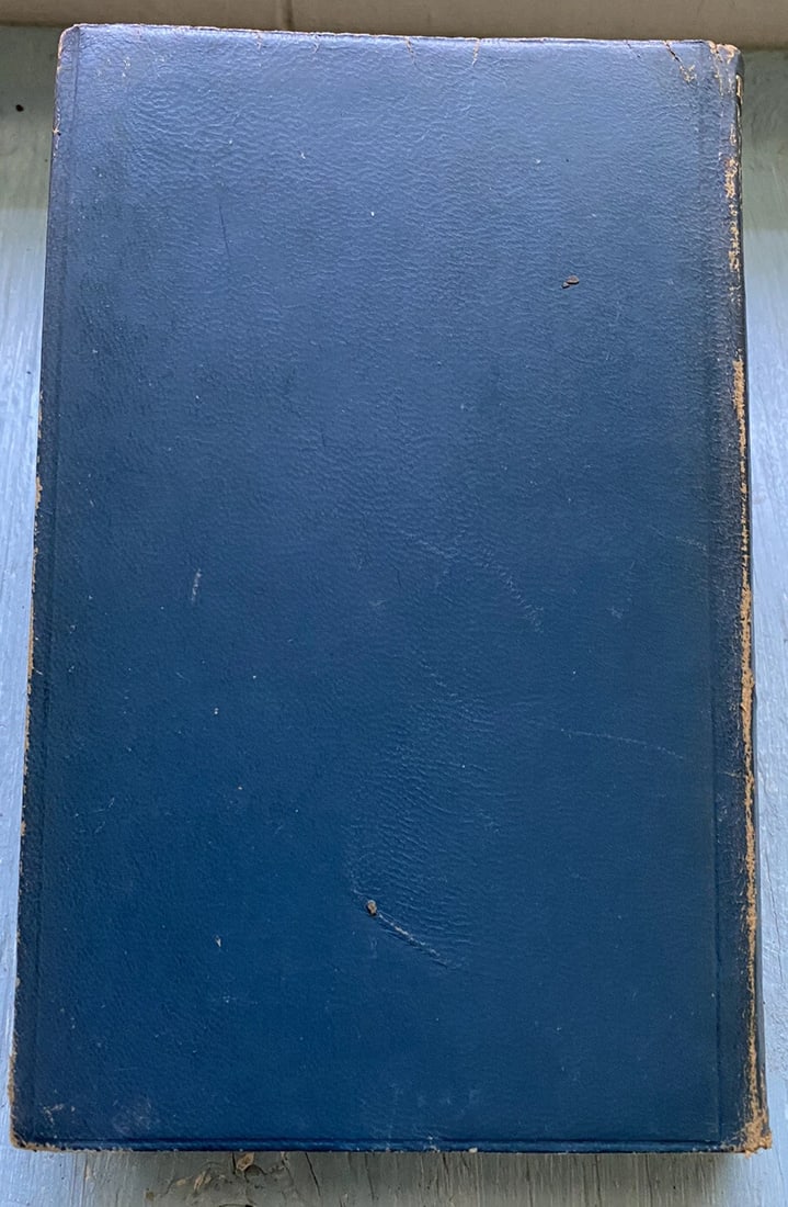 The Merrie Tales Of Jacques Tourne Broche Anatole France Blue Leather 1923 Dodd - 4