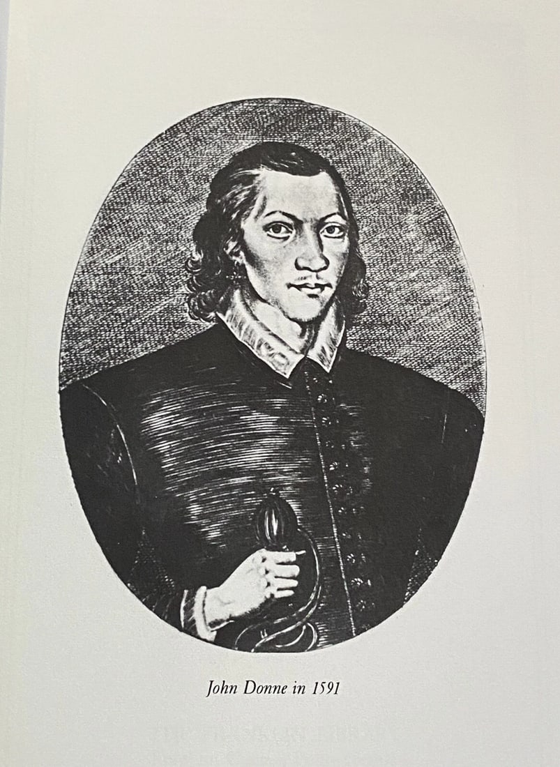 John Donne POEMS 1952Franklin Library 1st Edition 1st Printing Like New Leather - 4