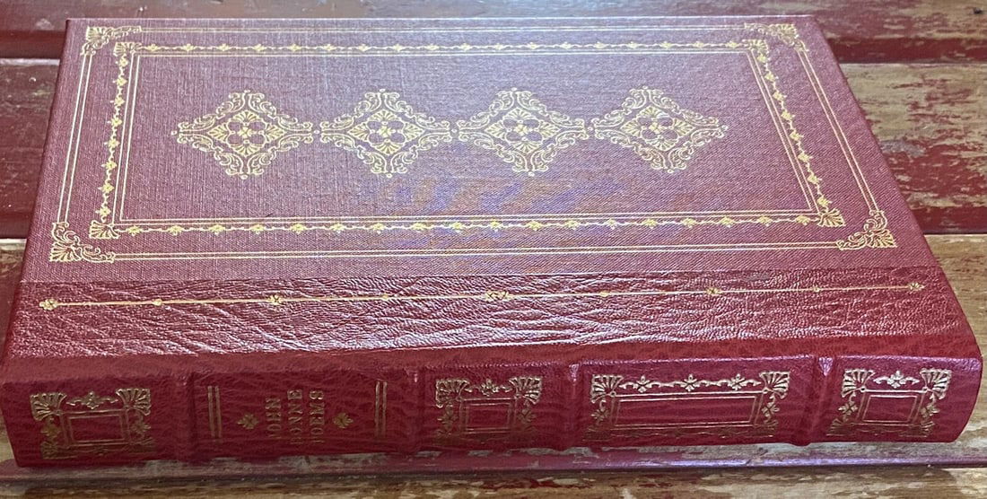 John Donne POEMS 1952Franklin Library 1st Edition 1st Printing Like New Leather - 5