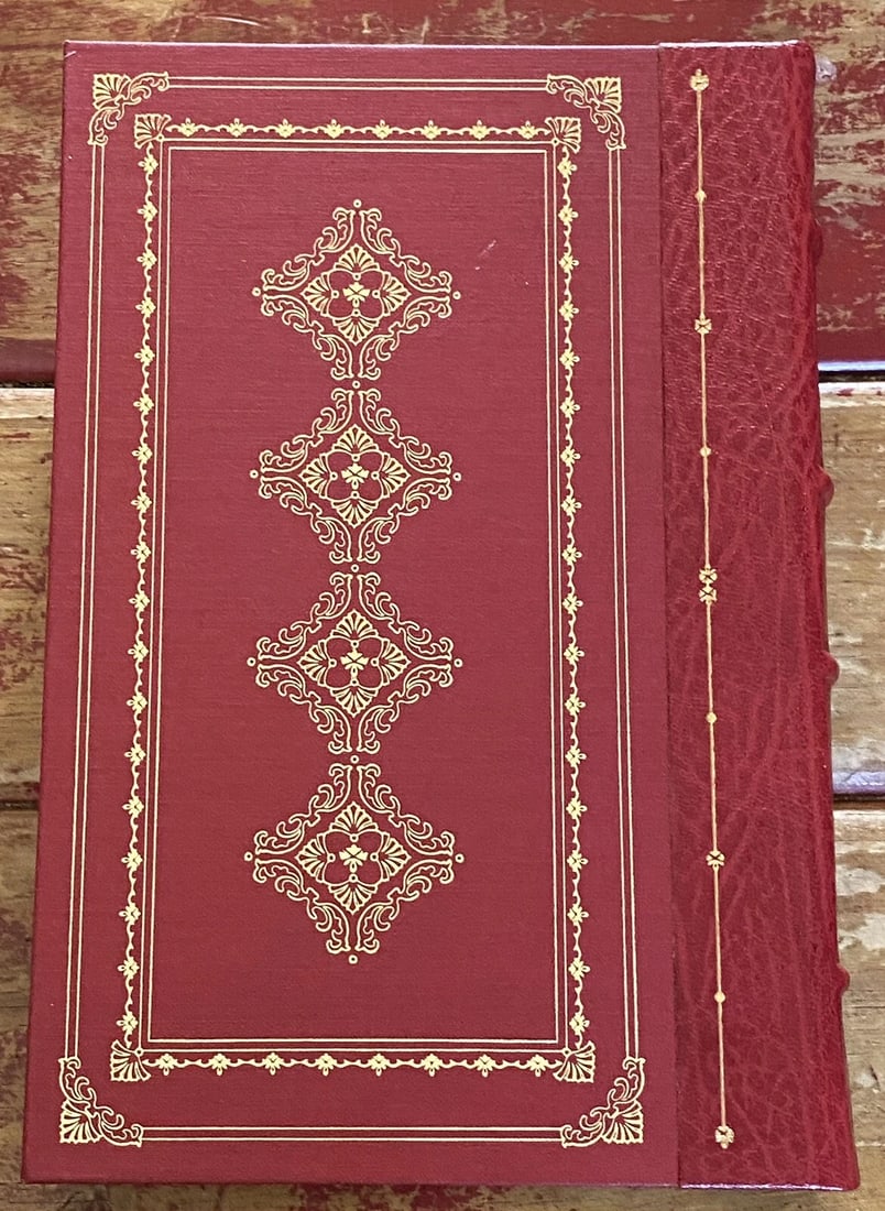 John Donne POEMS 1952Franklin Library 1st Edition 1st Printing Like New Leather - 8