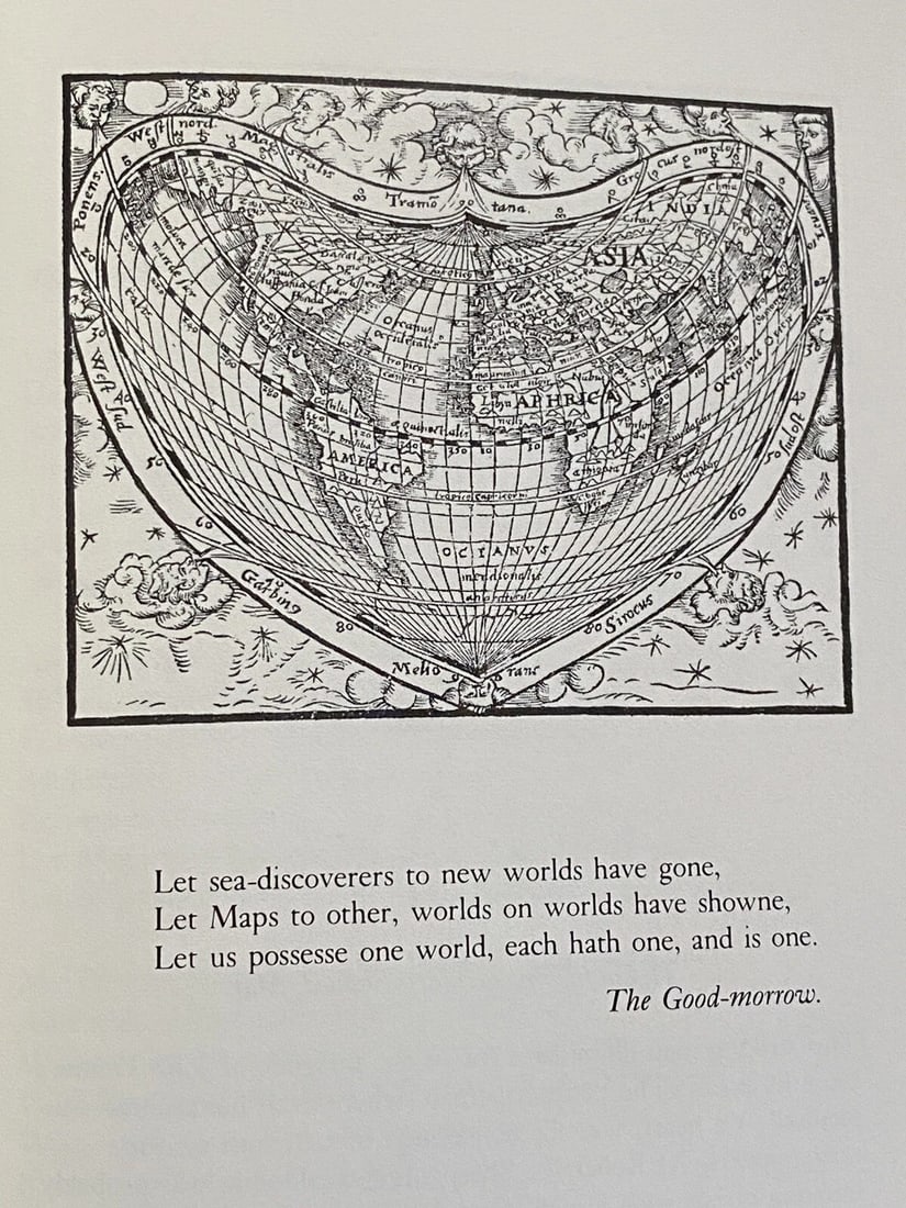 John Donne POEMS 1952Franklin Library 1st Edition 1st Printing Like New Leather - 9