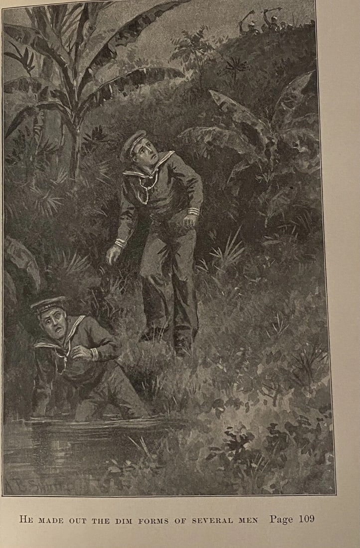 Under MacArthur In Luzon Edward Stratemeyer Old Glory Series HC 1901 Very Good! - 9