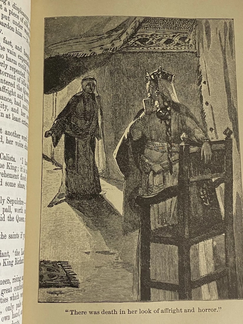 Works Of Sir Walter Scott Waverley Novels VIII 1800’s HC Count Robert Of Paris - 14