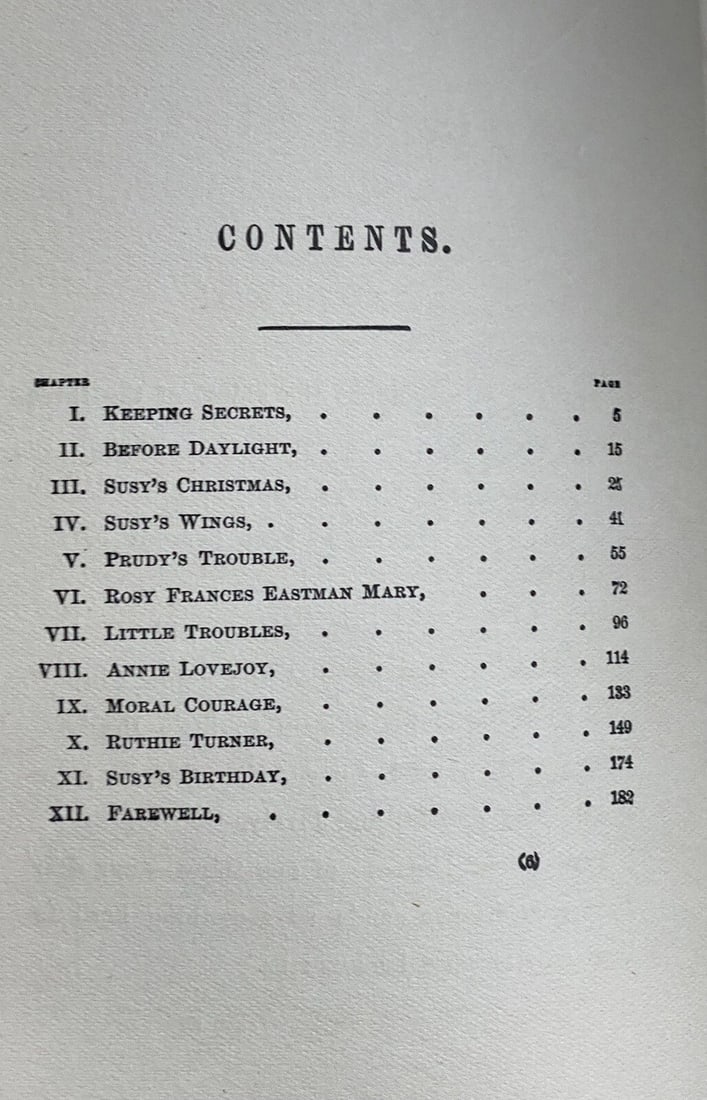 Little Prudy's Sister Suzy 1892 HC Children's Book Hardcover Antique Very Good! - 10